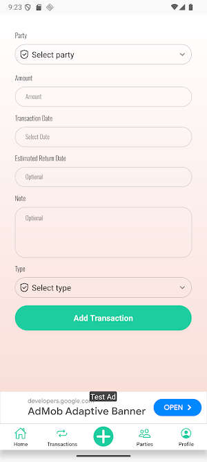 PayOwe Screenshot 2
