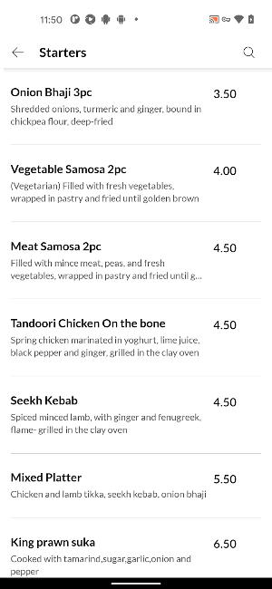 Paprika Indian Takeaway Screenshot 3