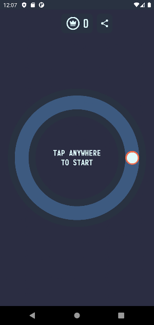 CIRCLE LOOPER - Reflexes test Screenshot 0