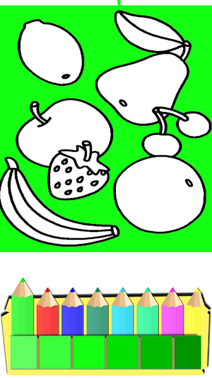 Apple Coloring Book For Kids Screenshot 0