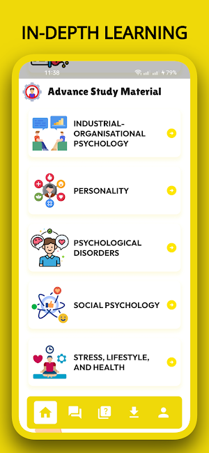 Learn Psychology: Psycho Facts Screenshot 1