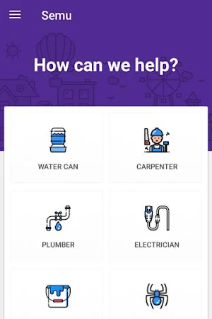 Semu Online Home Services Screenshot 0