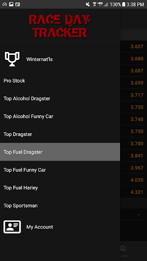 Race Day Tracker (RDT) Screenshot 2