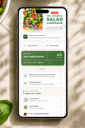 The Complete Salad Cookbook Screenshot 1