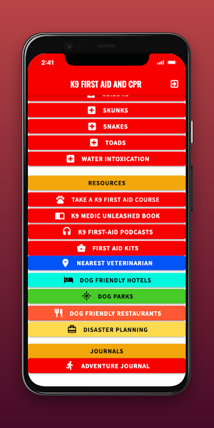 K9 First-aid and CPR Screenshot 1