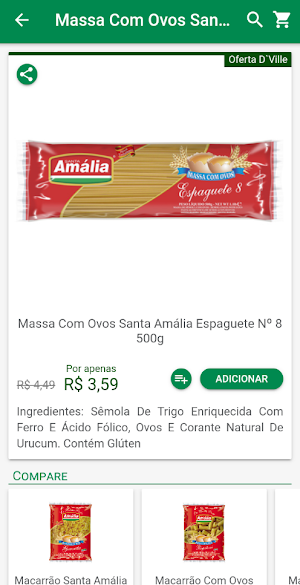 D'Ville - Supermercado Online Screenshot 1