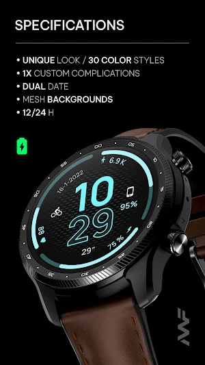 Awf Fit [TWO] - watch face Screenshot 1