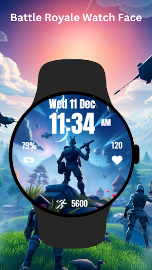 Battle Royale Watch Face Screenshot 1