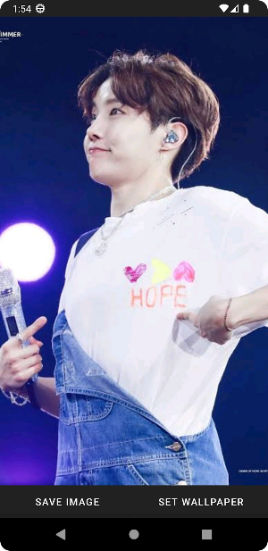 BTS J-Hope Wallpaper Screenshot 2