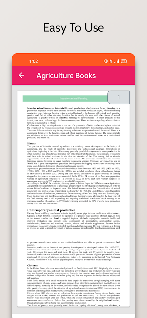 Agriculture Books Screenshot 2