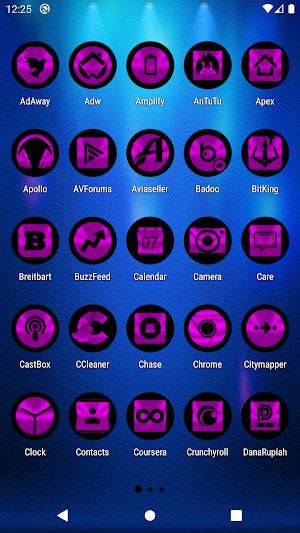 Oreo Magenta Icon Pack Screenshot 1