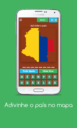 Adivinhe o país no mapa Screenshot 2