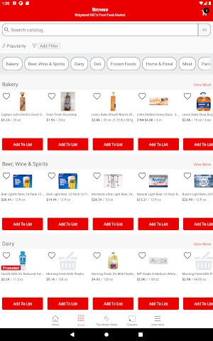 B&T’s Grocery Market Screenshot 0