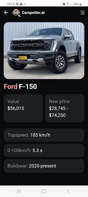 CarspotterAI Screenshot 2