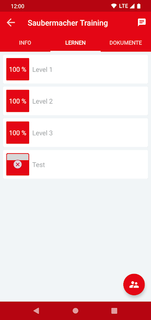 Saubermacher Academy App Screenshot 2