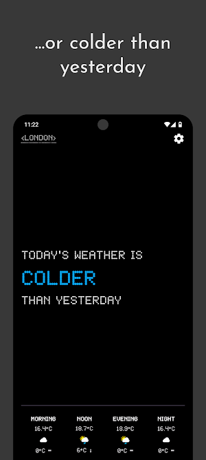 Nothing Weather: Cold or Warm Screenshot 2