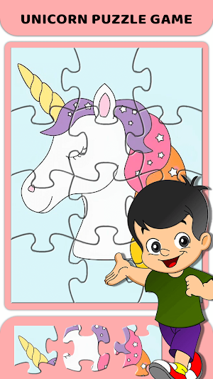 Unicorn Puzzle Game Screenshot 2