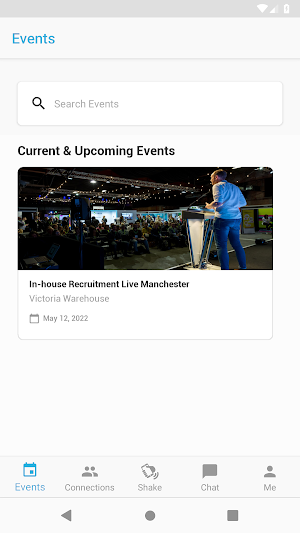 IHR Events Screenshot 1