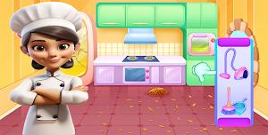 game cooking meals for girls Screenshot 1