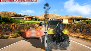 Drive Tractor Farming Games 3D Screenshot 1