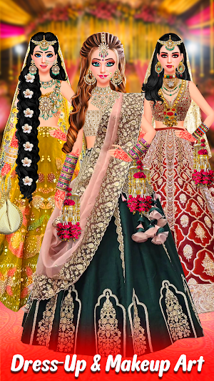Indian Girl Makeup & Dress Up Screenshot 3