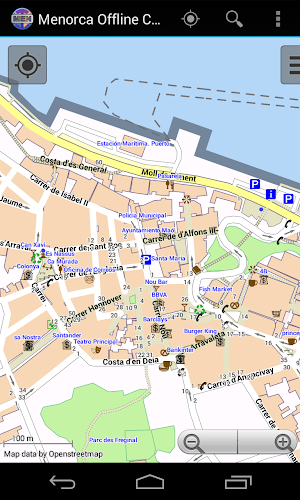 Minorca Offline City Map Screenshot 2