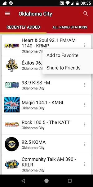 Oklahoma City Radio Stations - USA Screenshot 1
