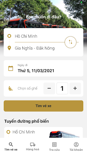 Xe khách Tiến Oanh Screenshot 0