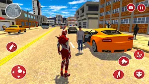 Rainbow Villain 3D Rope Hero Screenshot 3