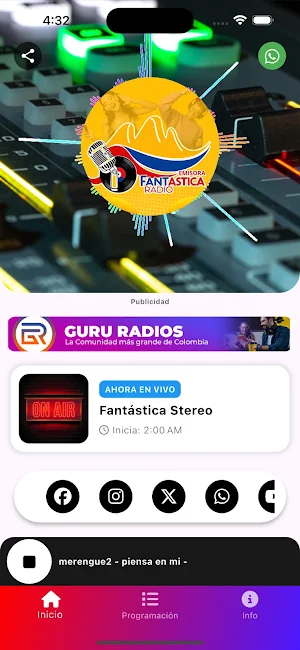 FANTASTICA RADIO Screenshot 1