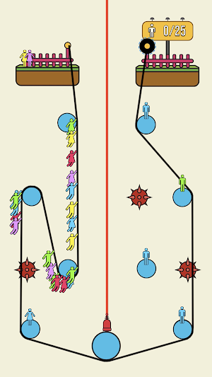 Rope Rescue! - Unique Puzzle Screenshot 3