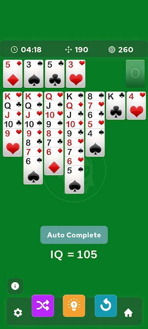 Hard Solitaire Screenshot 3