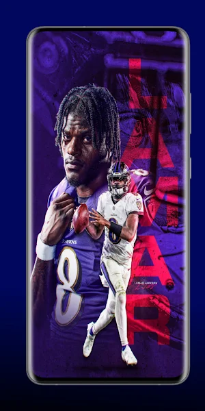 Lamar Jackson 4K Wallpapers Screenshot 3