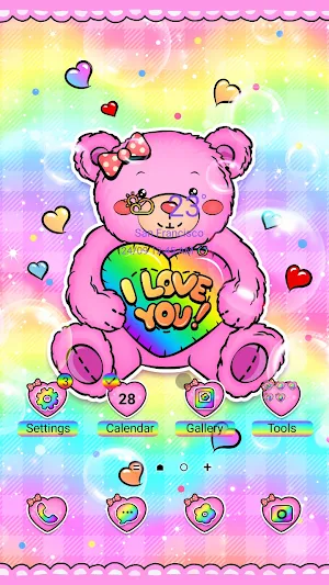 Love You Bear - Wallpaper Screenshot 0