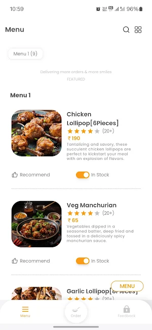 Yumado Restaurant Partner Screenshot 3