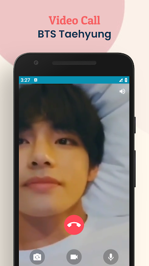 V - Taehyung Fake Chat & Call Screenshot 3