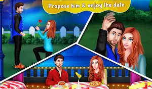 Nerdy Boy's Love Crush game Screenshot 1