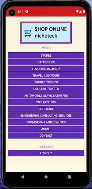 Shop Online nicheteck Screenshot 2