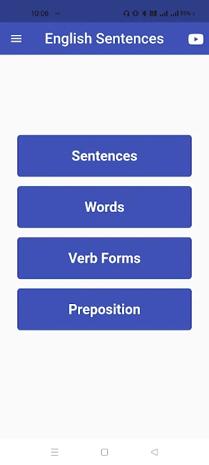 Bengali To English Sentence Screenshot 0