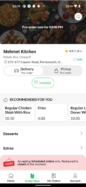Mehmet Kitchen Screenshot 2