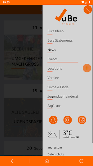 JuBe-App Hithausen Screenshot 1