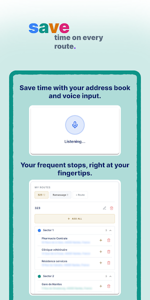 ATEQO • Delivery Route Planner Screenshot 1