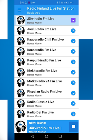 Radio Finland Live Fm Station Screenshot 1