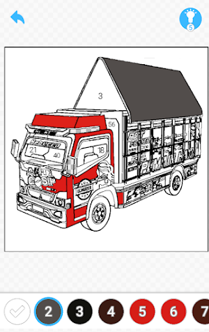 Mewarnai Truk Wahyu Abadi Screenshot 2