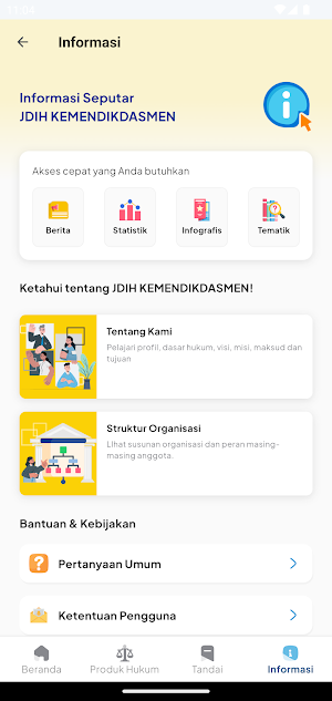 JDIH Kemendikdasmen Screenshot 1