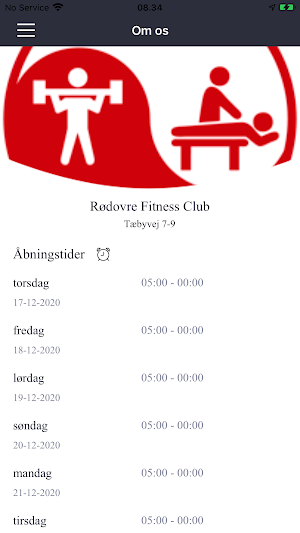 Rødovre Fitness Club Screenshot 2