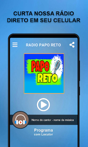 Rádio Papo Reto Screenshot 0