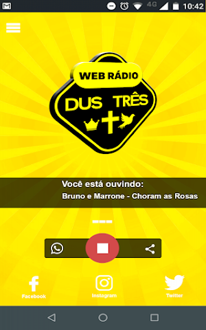 Dustres Web Rádio Screenshot 1