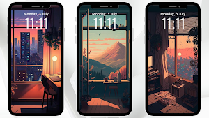 Aesthetic Lofi Art Wallpaper Screenshot 3