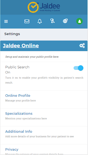 Jaldee Business for Service Providers Screenshot 1